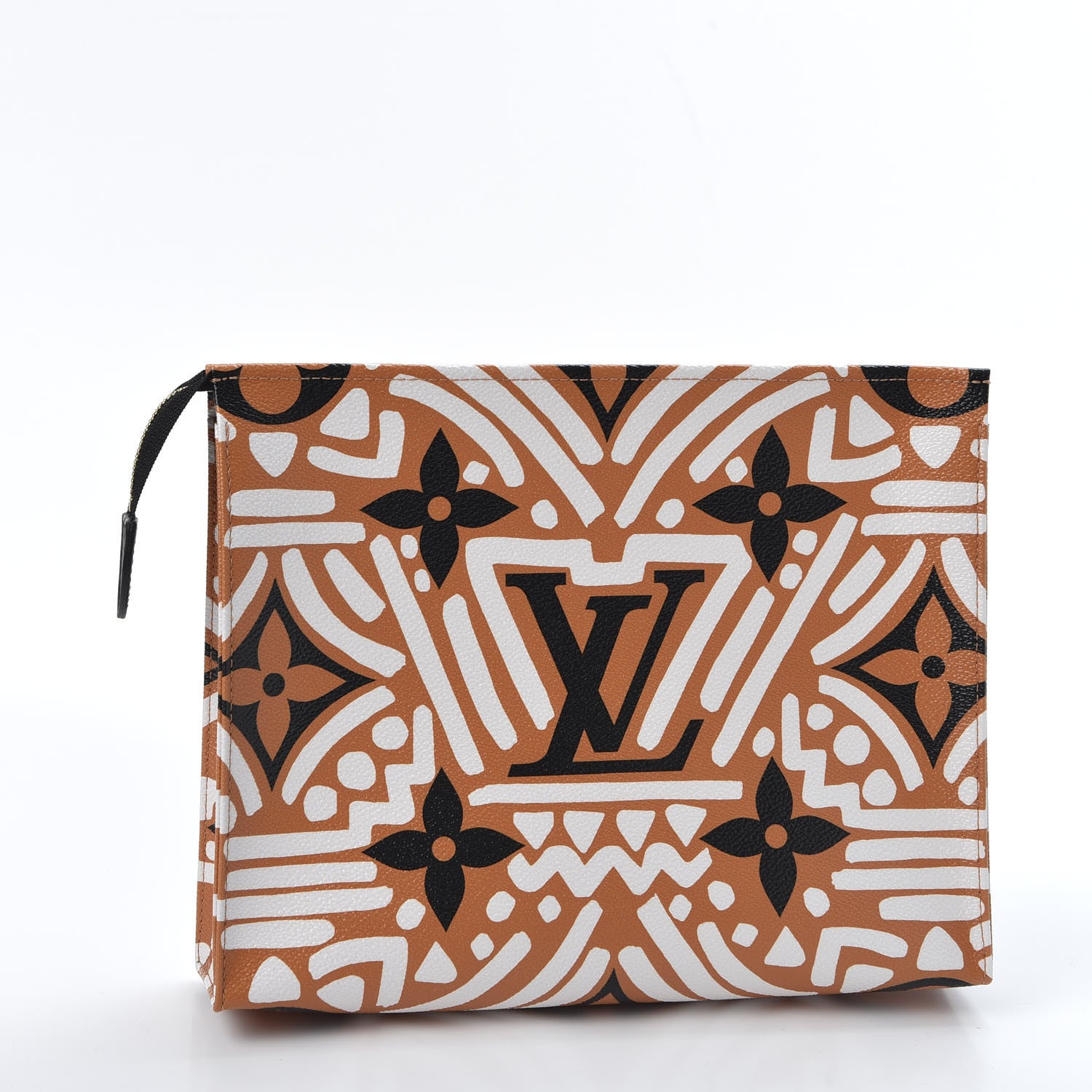 Louis Vuitton Monogram Giant Crafty Pochette Toiletry 26 Creme Caramel 2 of 8
