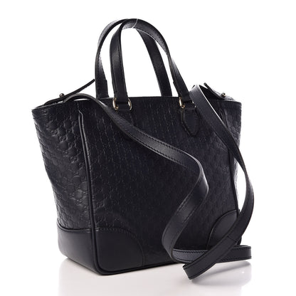 Gucci Microguccissima Small Bree Tote Navy 3 of 10