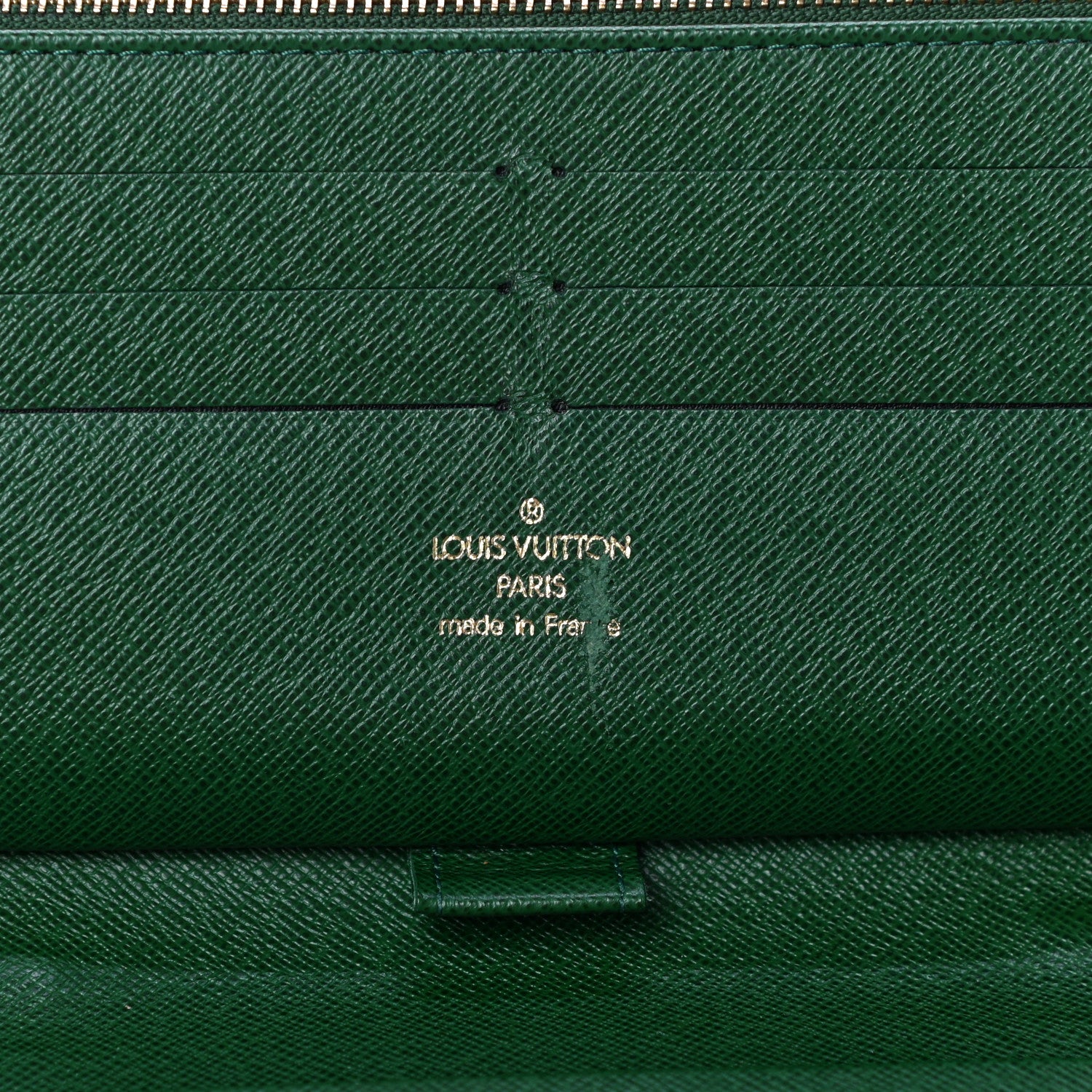 Louis Vuitton Monogram Groom Zippy Organizer Wallet Green 7 of 20