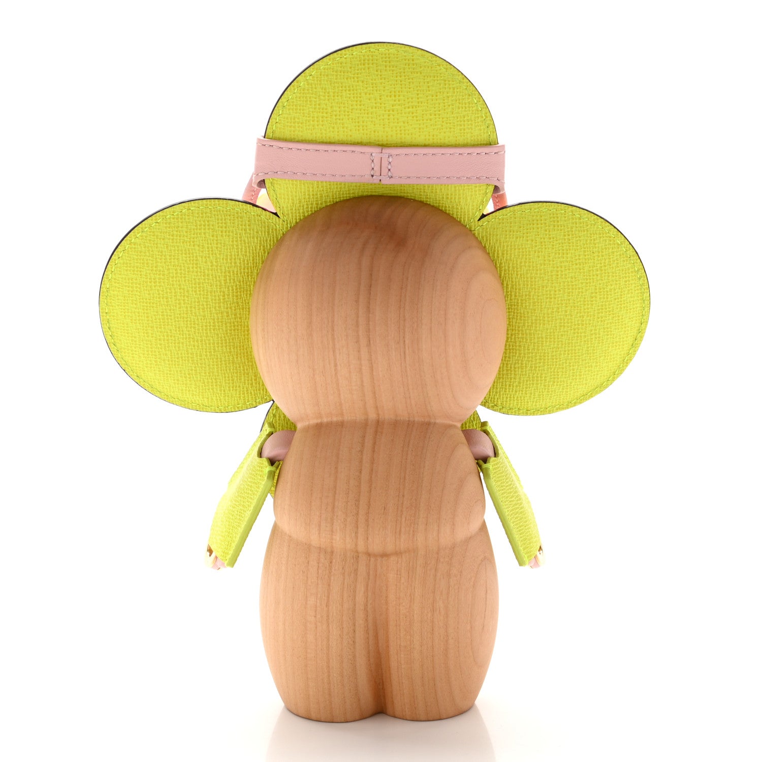 Louis Vuitton Wood Monogram Rubik's Cube Giant Vivienne Doll 2 of 7