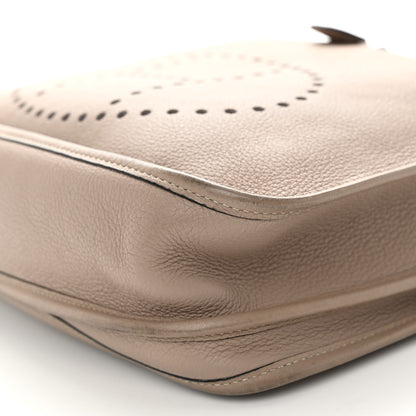 Hermes Taurillon Clemence Evelyne II PM Gris Tourterelle 10 of 11