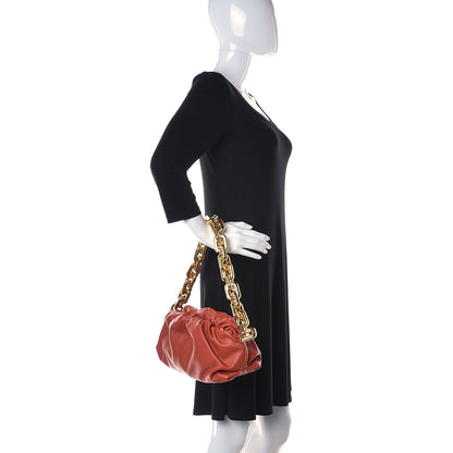 Bottega Veneta Calfskin The Pouch Chain Maple 2 of 9