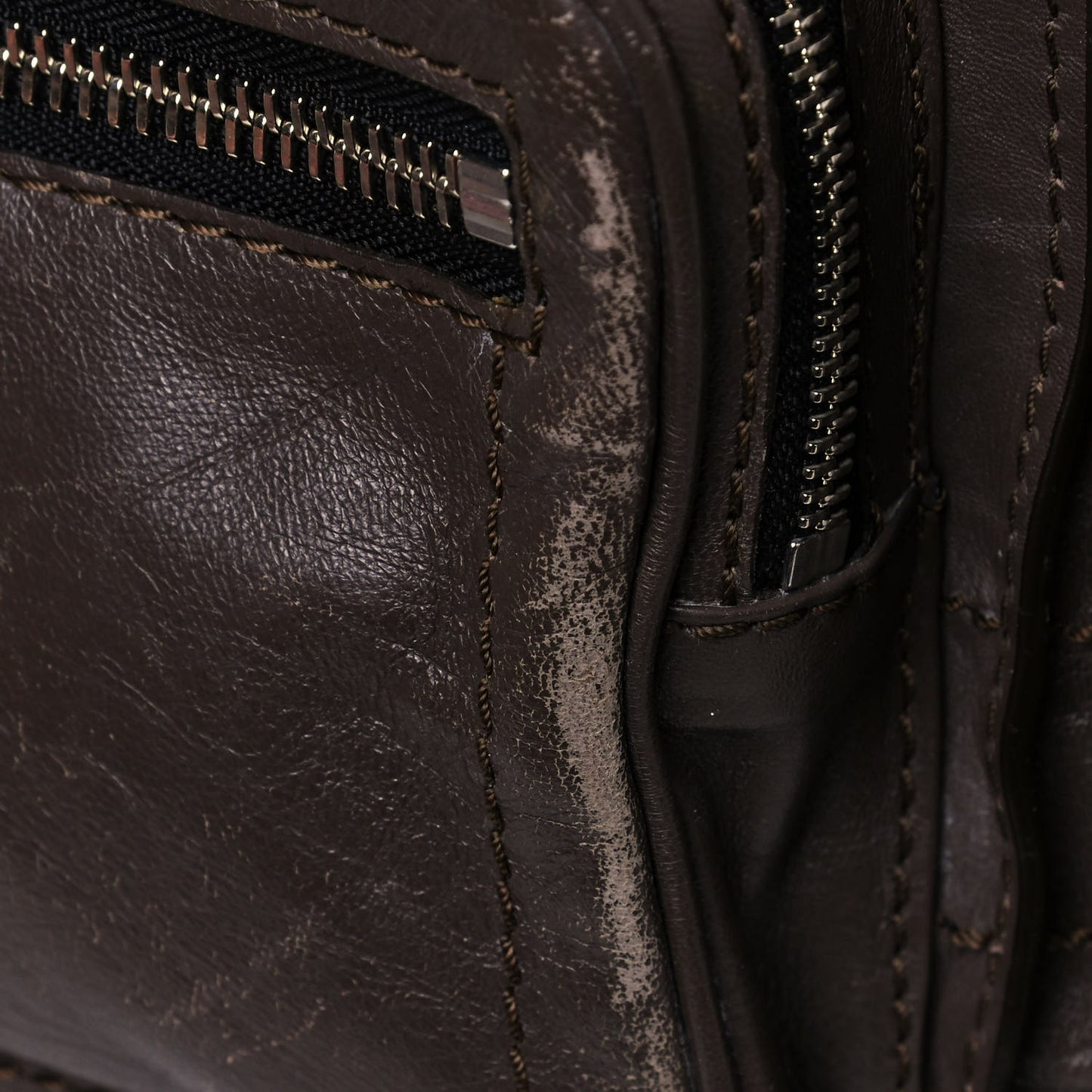 Calfskin Betty Tote Chocolate