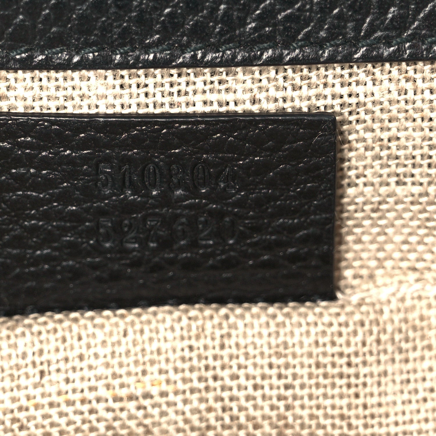 Gucci Dollar Calfskin Small Interlocking G Shoulder Bag Black 8 of 12