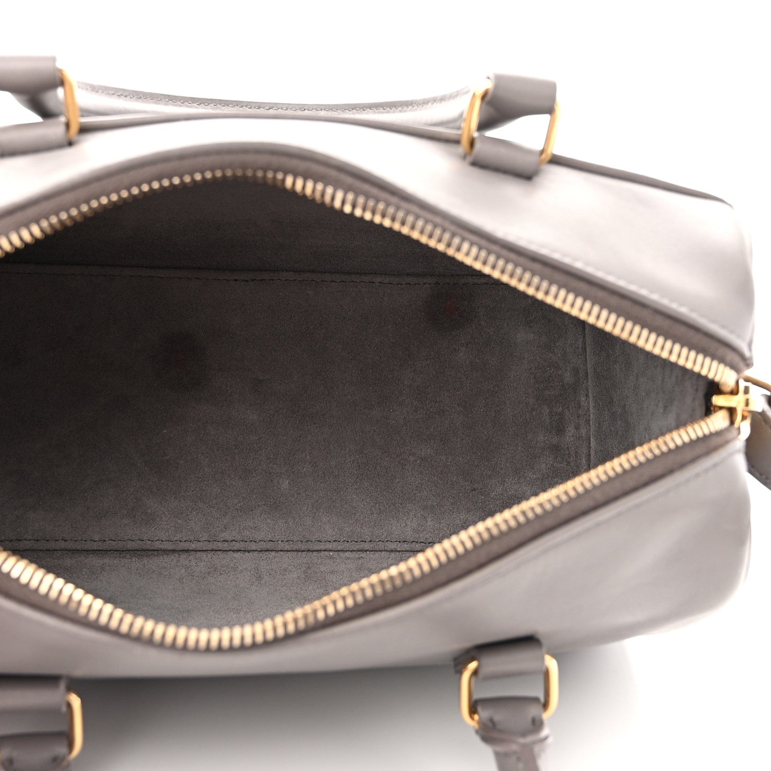 Saint Laurent Calfskin Classic Baby Duffle Fog 5 of 12