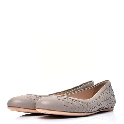 Bottega Veneta Nappa Intrecciato Flats 36 Sand 4 of 10