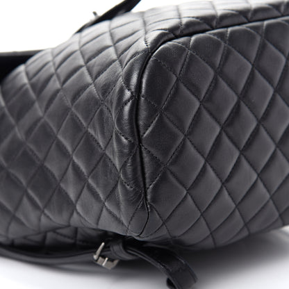 Chanel Lambskin Quilted Large Urban Spirit Backpack Black 5 of 7