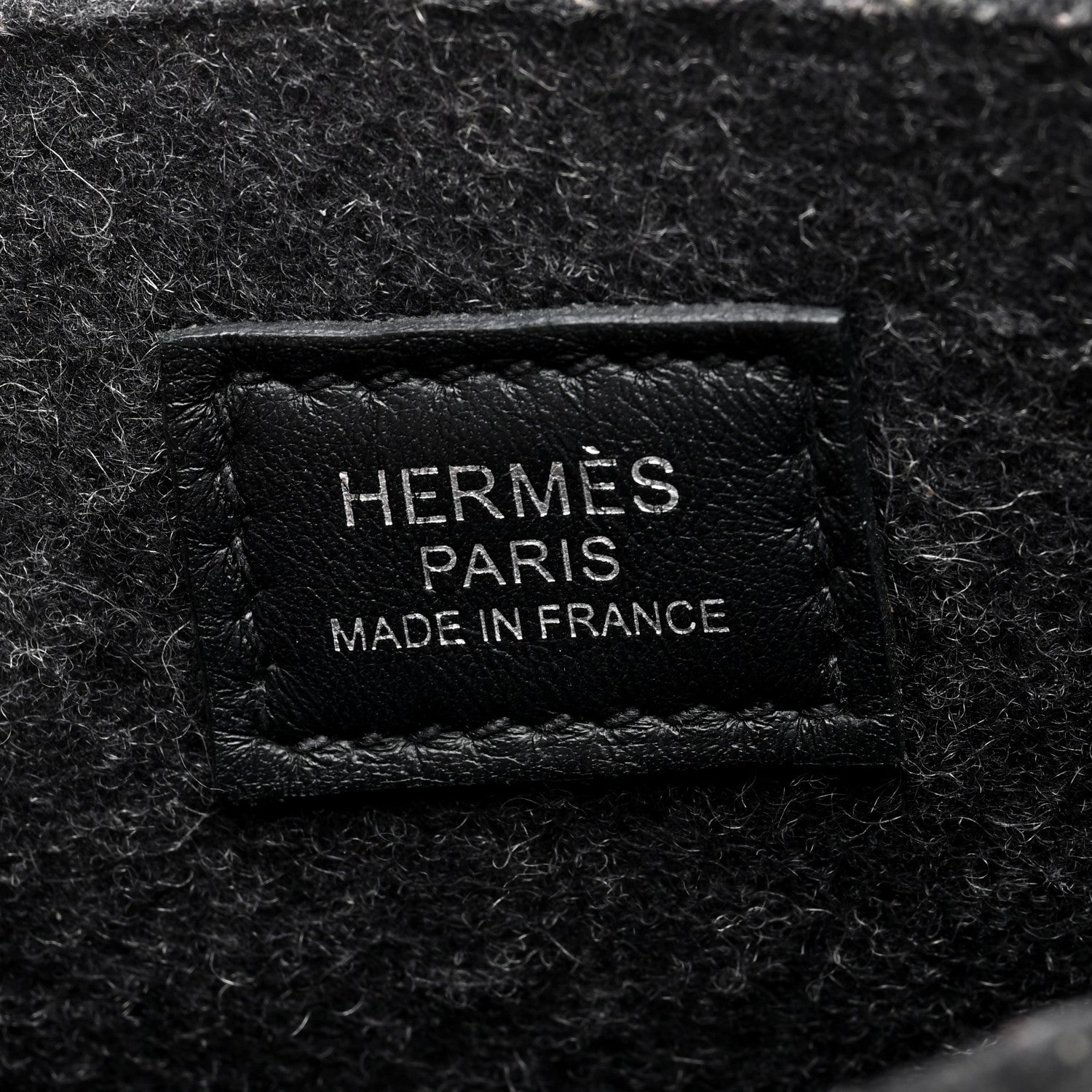Hermes Feutre Swift Evelyne TPM Gris Moyen Black 6 of 11