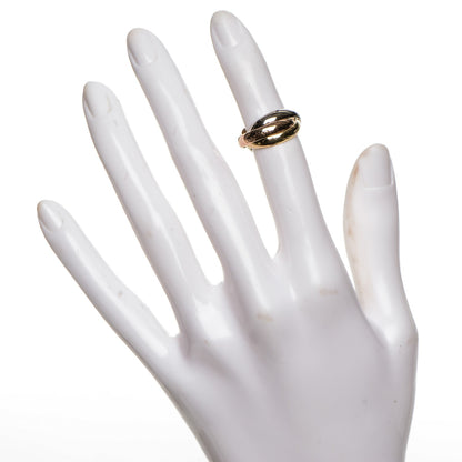 Cartier 18K Pink Yellow White Gold Small Trinity Ring 48 4.5 2 of 5