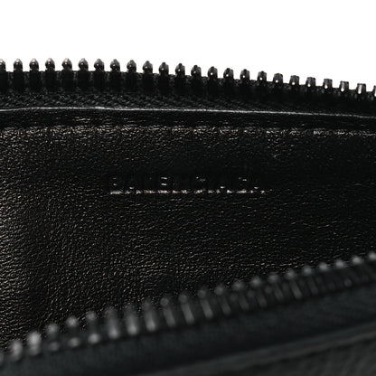 Balenciaga Calfskin Logo Embossed Tool 2.0 North-South Tote Black 7 of 11