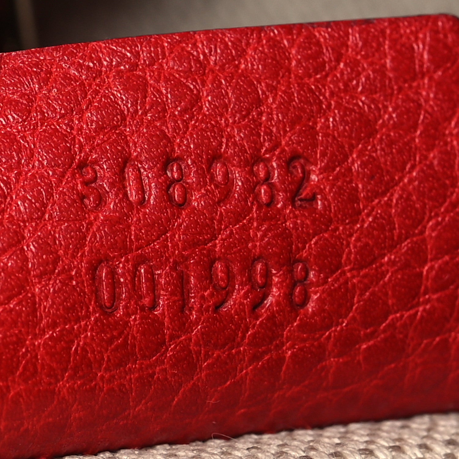 Gucci Cellarius Calfskin Medium Soho Chain Shoulder Bag Vibrant Red 7 of 10