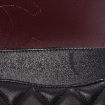 Chanel Lambskin Quilted Jumbo Double Flap Black 9 of 10