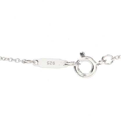 Tiffany Sterling Silver Small Bow Pendant Necklace 4 of 5