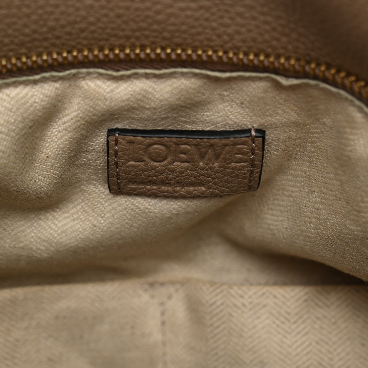 Loewe Grained Calfskin Medium Puzzle Bag Sand 7 of 12