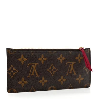 Louis Vuitton Monogram Josephine Wallet Zippered Insert Fuchsia 6 of 14