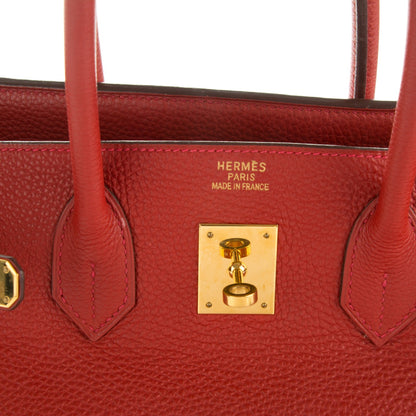 Hermes Togo Birkin 35 Vermillion 9 of 28