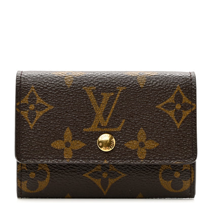 Louis Vuitton Monogram Porte-Monnaie Plat Coin Purse 1 of 7