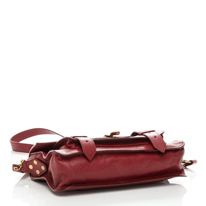 Proenza Schouler Lambskin Tiny PS1 Satchel Crimson 4 of 8
