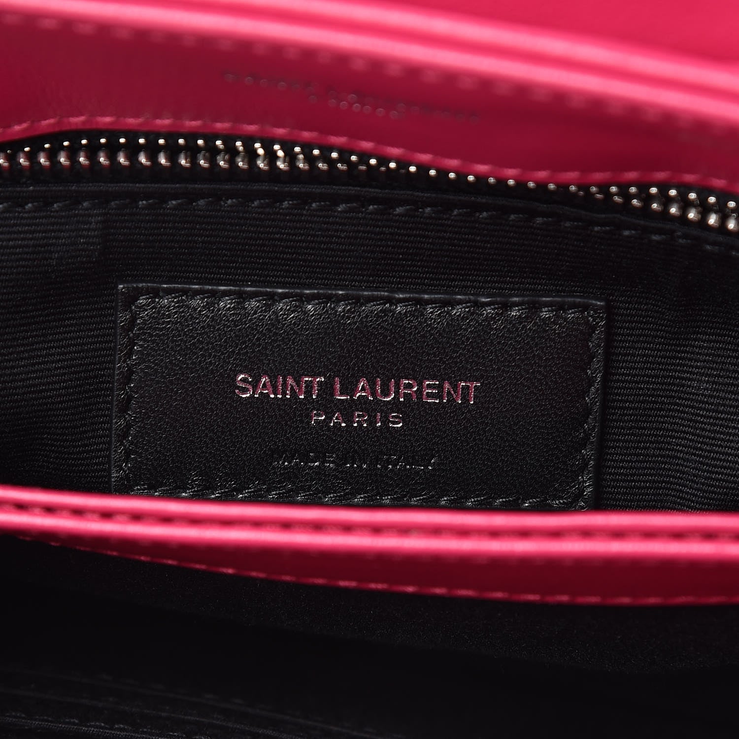 Saint Laurent Calfskin Y Quilted Monogram Toy Loulou Crossbody Bag Freesia 7 of 10