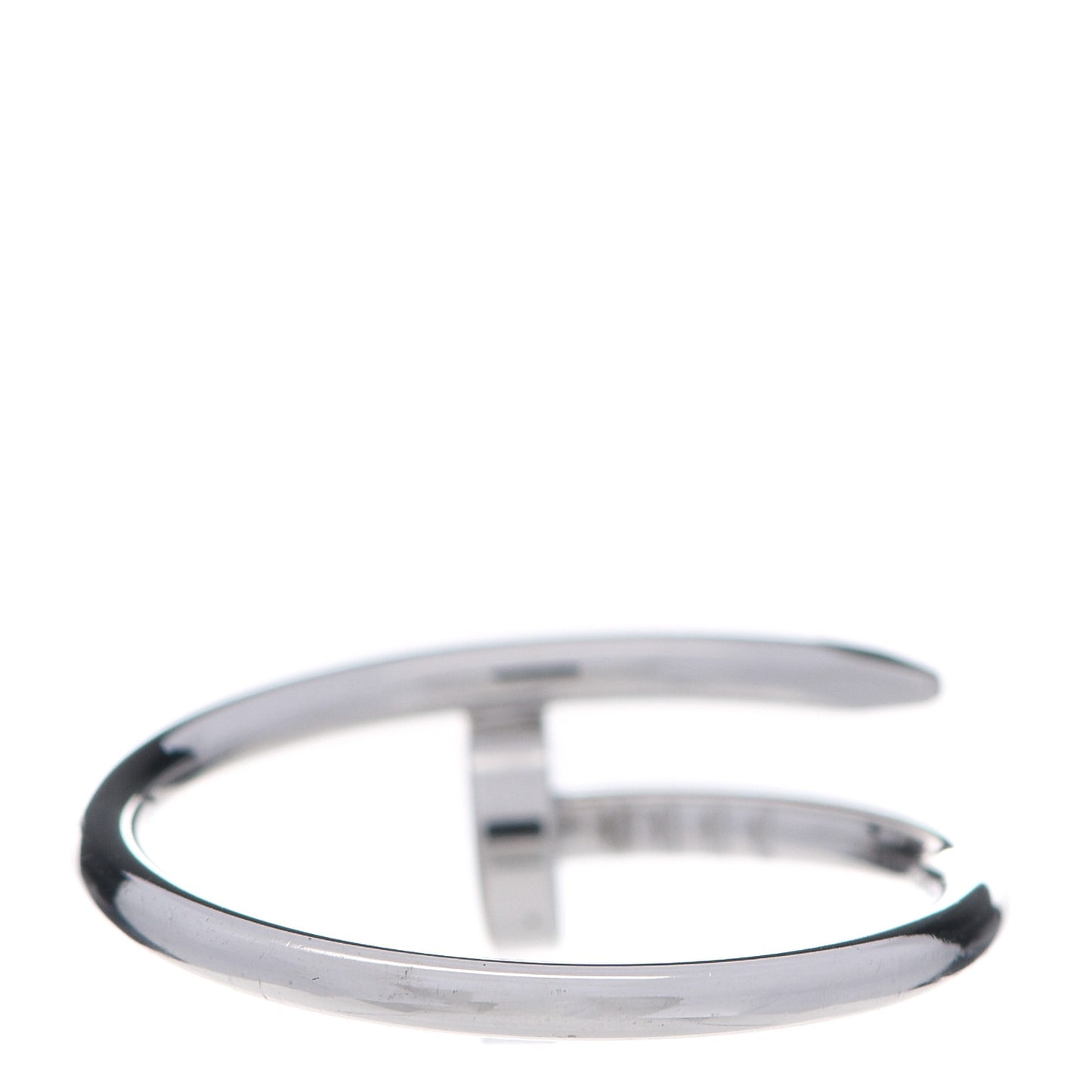 18K White Gold Small Juste Un Clou Ring 55 7.25