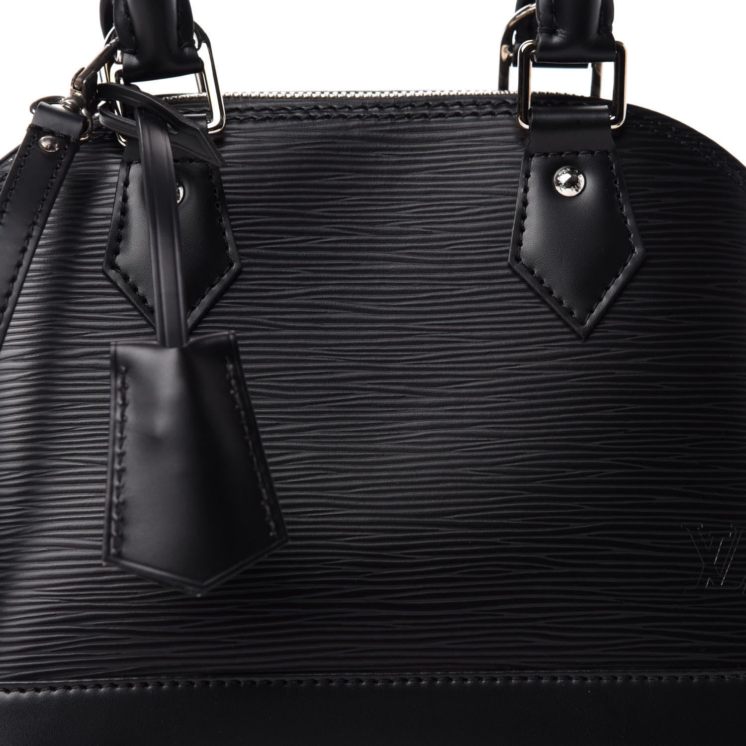 Louis Vuitton Epi Alma BB Black 10 of 11