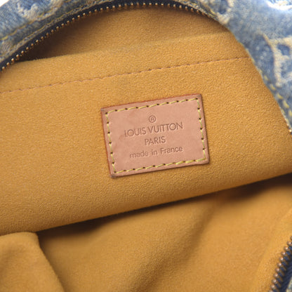 Louis Vuitton Monogram Denim Baggy PM Blue 6 of 16