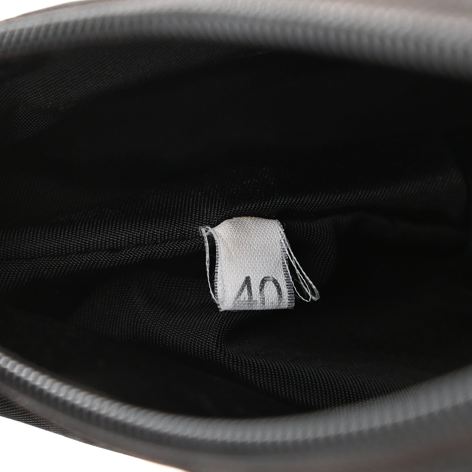 Prada Tessuto Nylon Pochette Bag Black 6 of 9