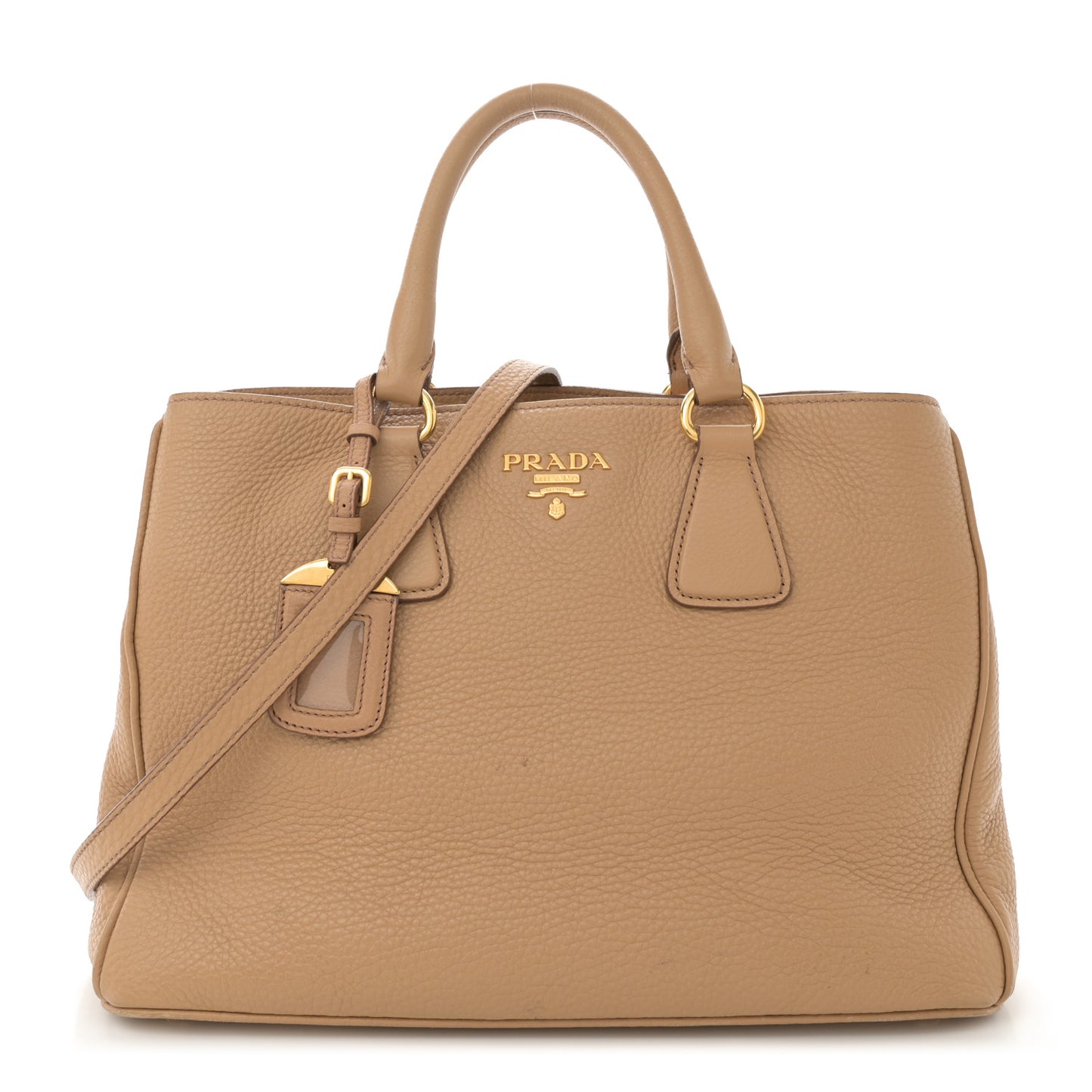 Vitello Daino Shopping Tote Noisette