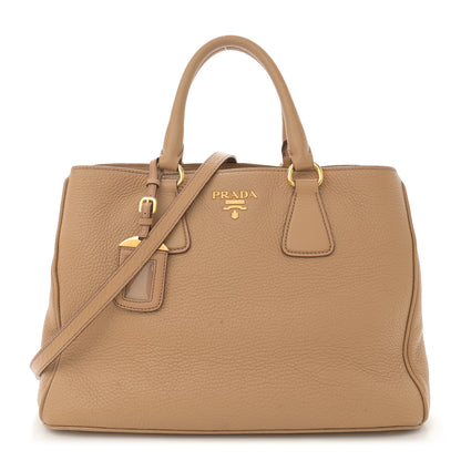 Prada Vitello Daino Shopping Tote Noisette 1 of 20