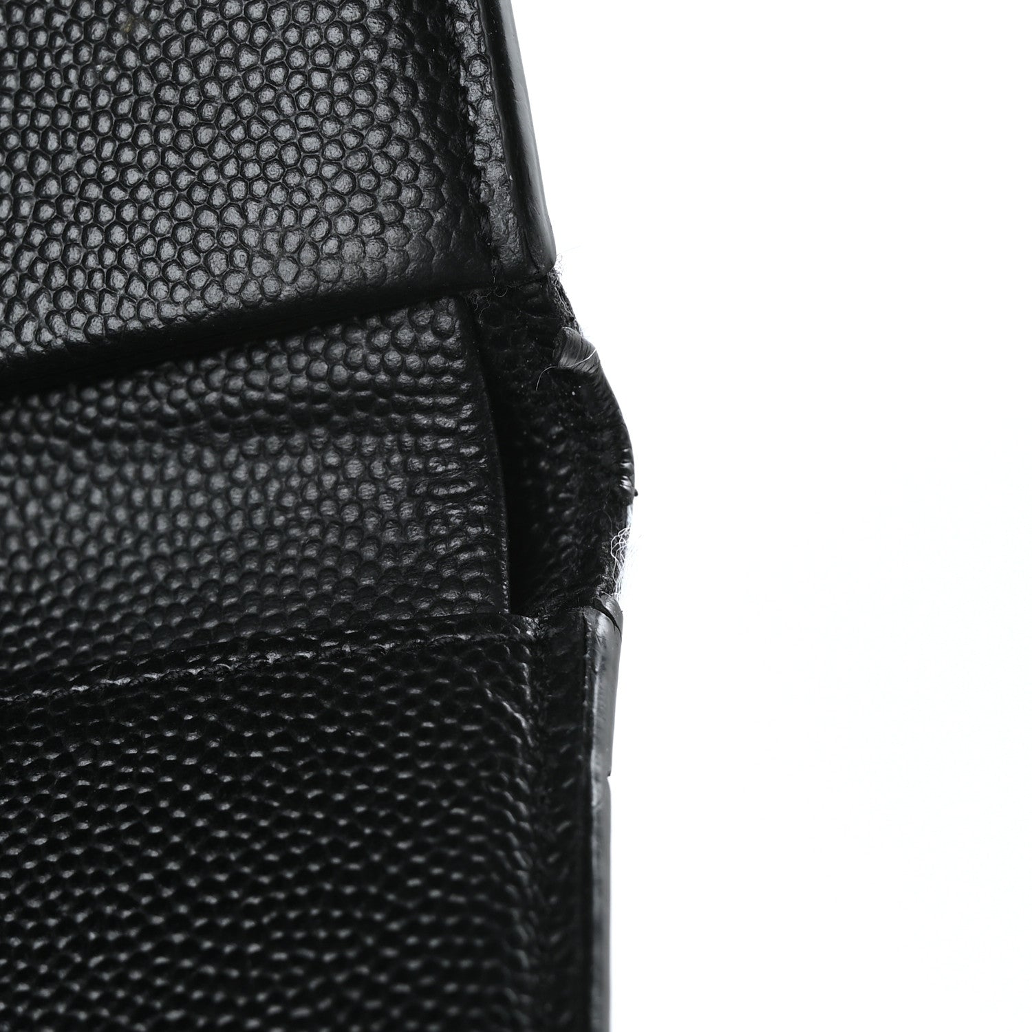 Saint Laurent Grain De Poudre Portefeuille Bi-Fold Wallet Black 7 of 10