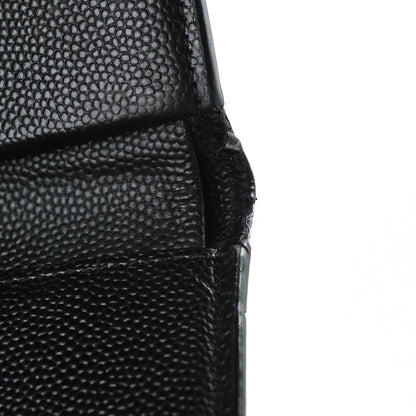 Saint Laurent Grain De Poudre Portefeuille Bi-Fold Wallet Black 7 of 10