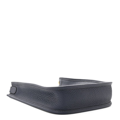 Hermes Taurillon Clemence Evelyne TPM Bleu Nuit 4 of 11