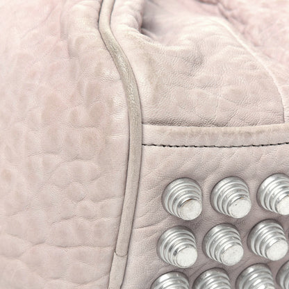 Alexander Wang Pebbled Lambskin Rocco Silver Hardware Grey 16 of 27