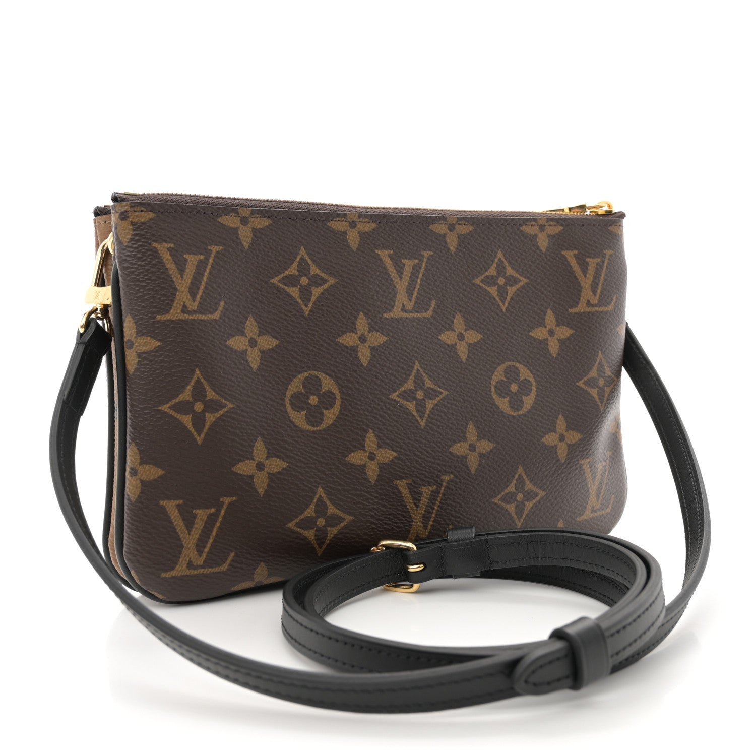 Louis Vuitton Reverse Monogram Giant Double Zip Pochette 3 of 12