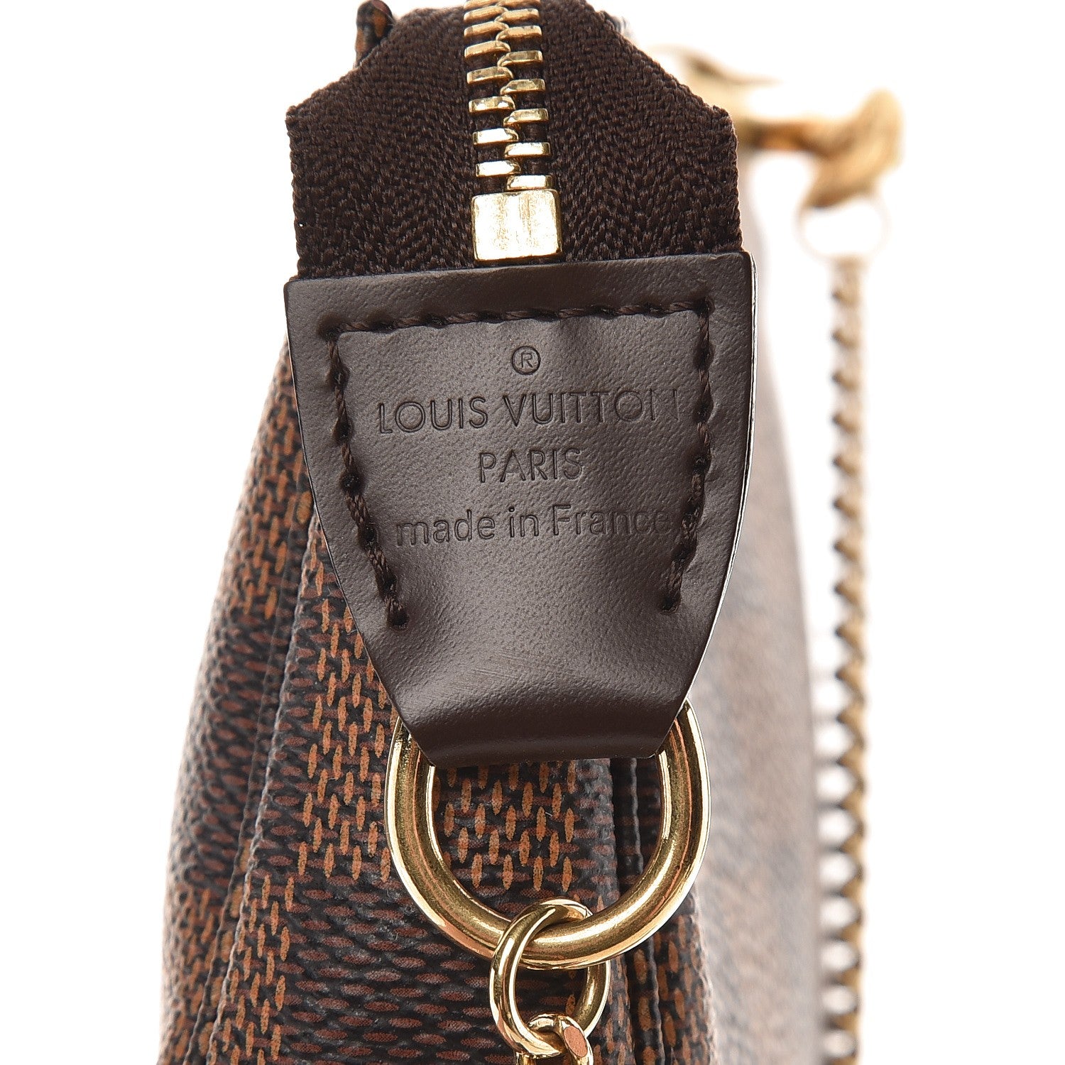 Louis Vuitton Damier Ebene Mini Pochette Accessories 6 of 7