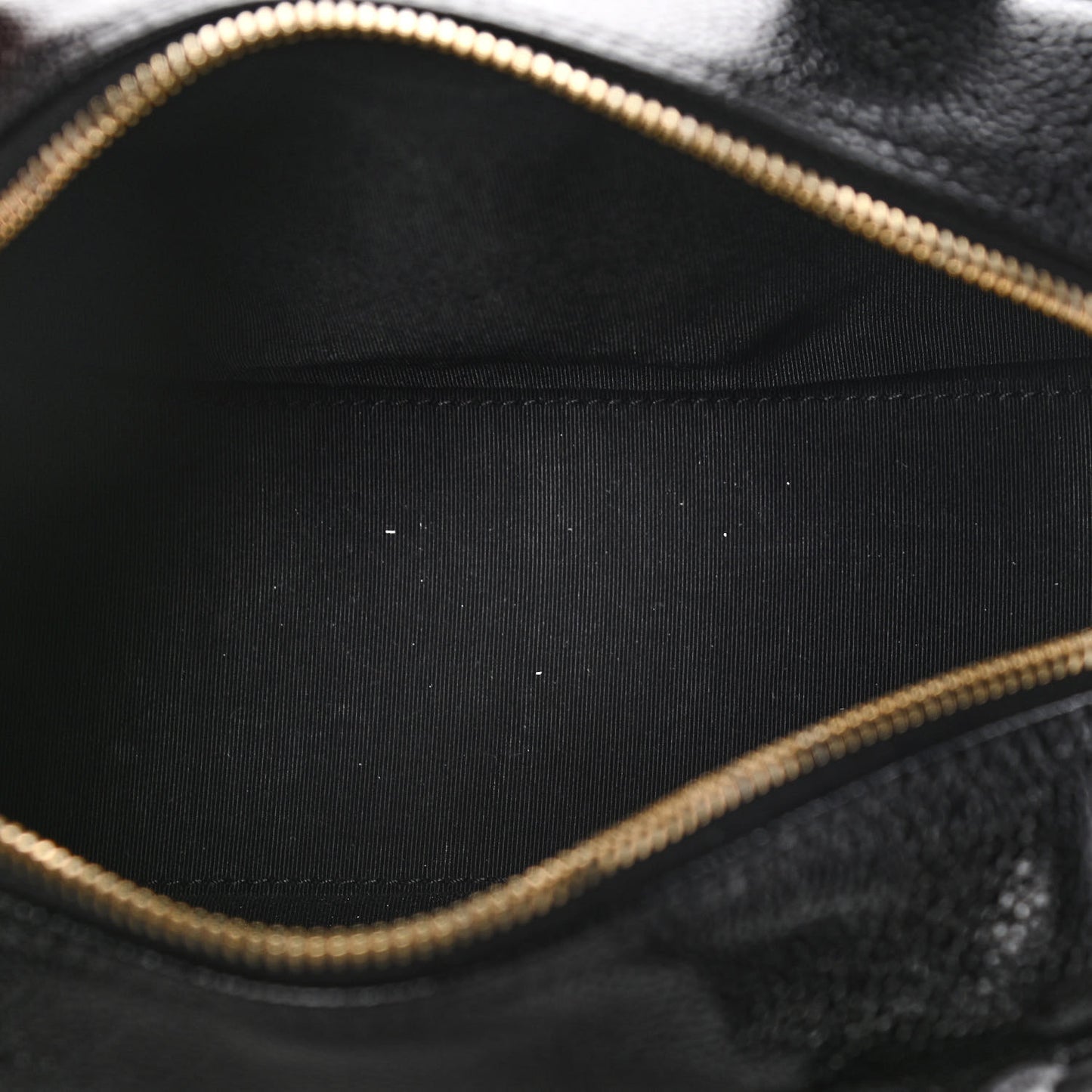 Caviar Quilted Small Bowler Black