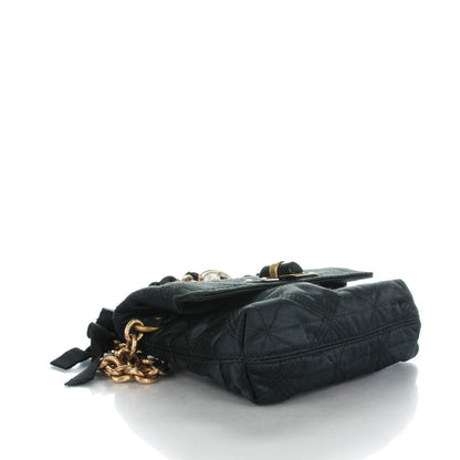 Lanvin Satin Quilted Mini Happy Pop Crossbody Black 4 of 8