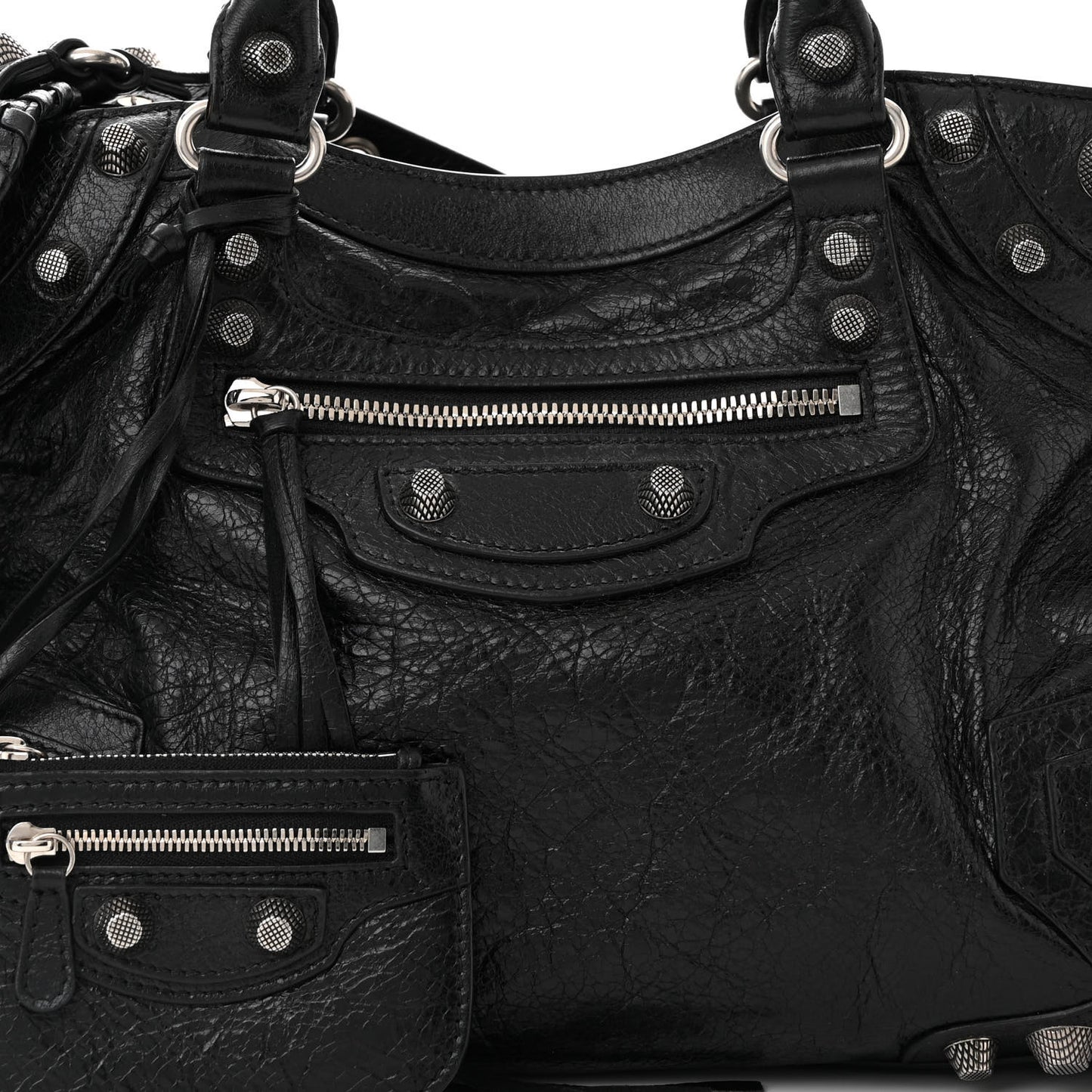 Agneau Arena Neo Cagole City Handbag Black