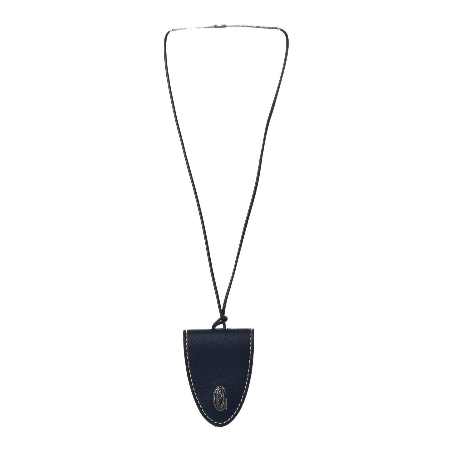 Calfskin Bag Clip Navy