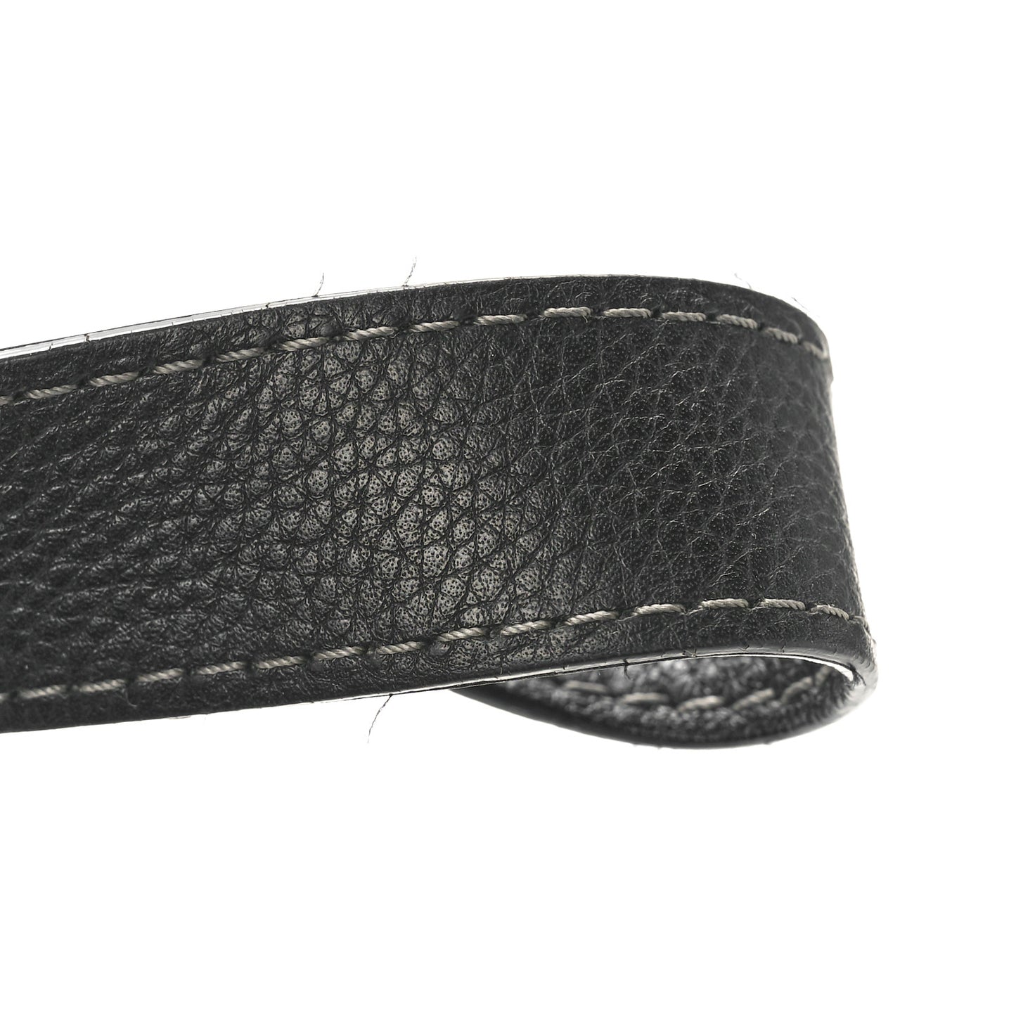 Calfskin Medium Marcie Round Crossbody Bag Black