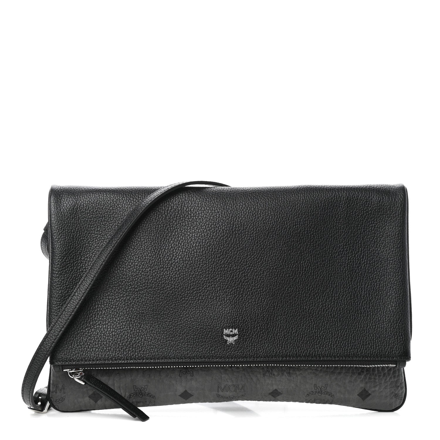 MCM Visetos Corina Crossbody Bag Black 1 of 9