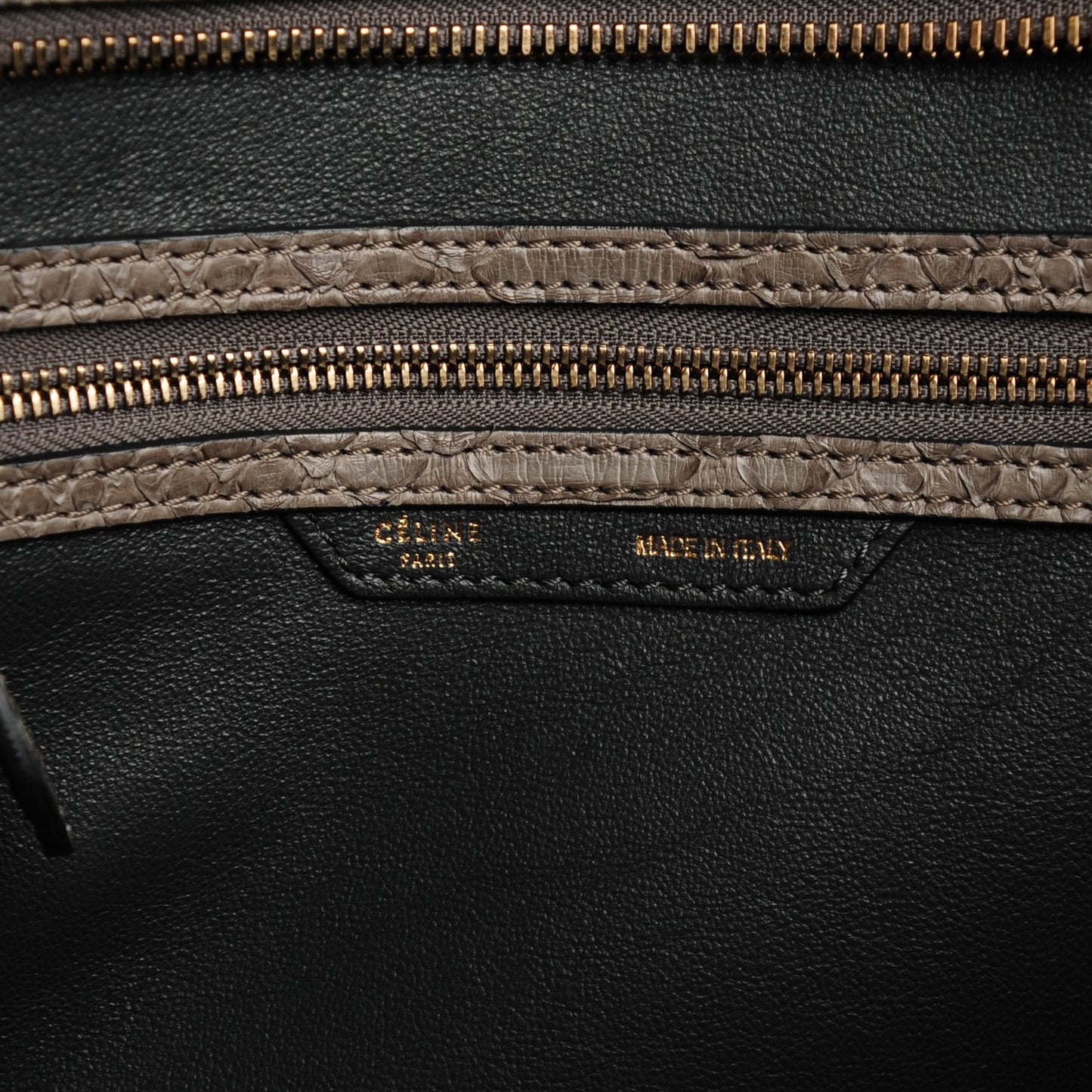 Python Mini Luggage Grey