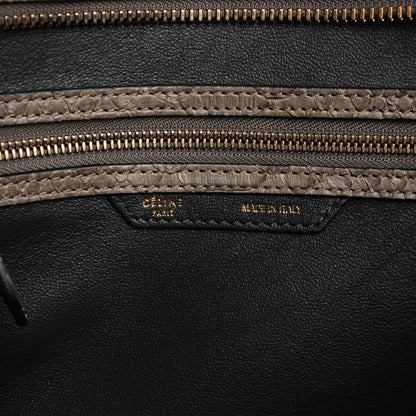 Celine Python Mini Luggage Grey 8 of 9