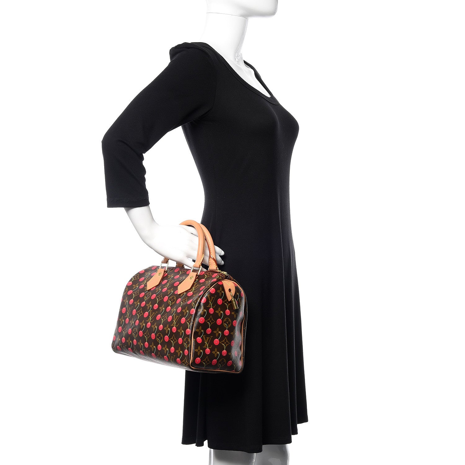 Louis Vuitton Monogram Cerises Speedy 25 3 of 10