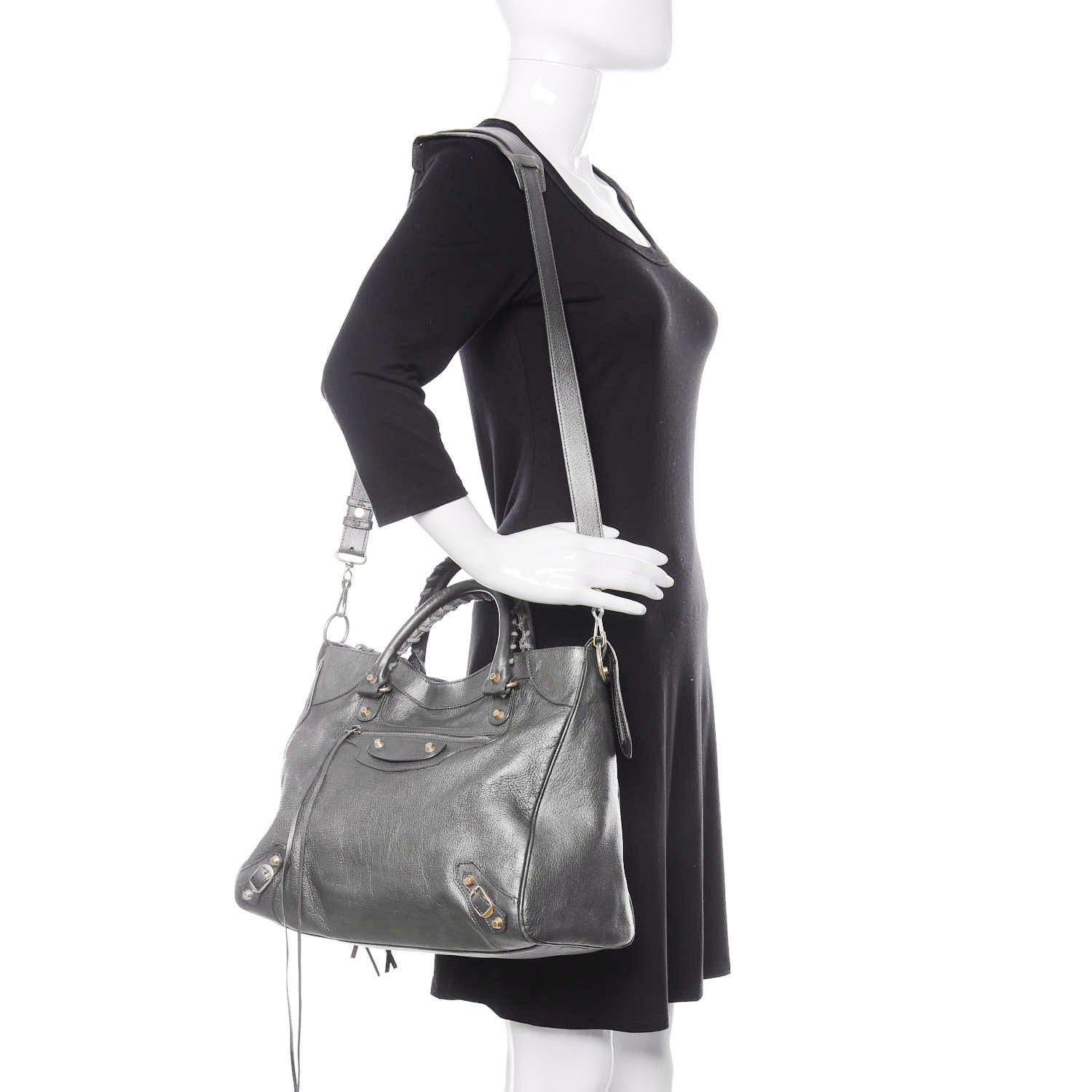 Balenciaga Chevre Classic Gold Hardware Velo Bronze 2 of 10