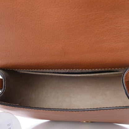Chloe Calfskin Suede Medium Nile Bracelet Bag Caramel 5 of 7