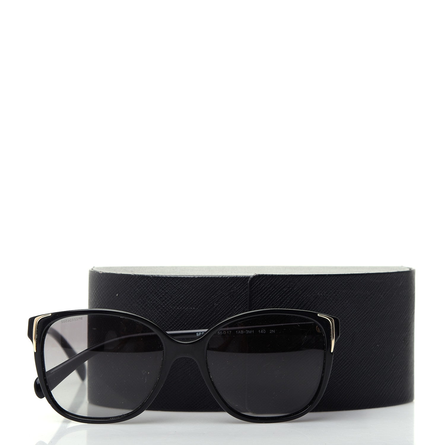 Prada Acetate Sunglasses SPR 01O Black 8 of 8