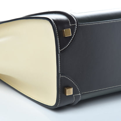 Celine Smooth Calfskin Tri-Color Micro Luggage Light Emerald 9 of 11