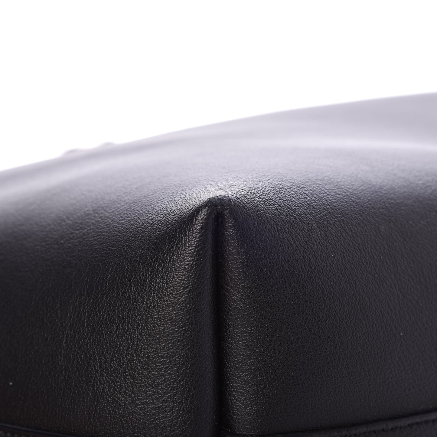 Calfskin Large Shopping Tote Black