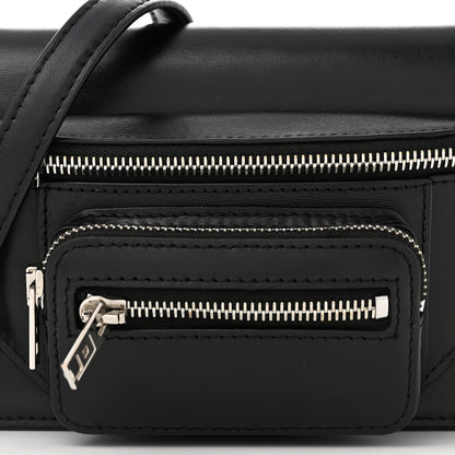Alexander Wang Textured Calfskin Attica Crossbody Black 7 of 9